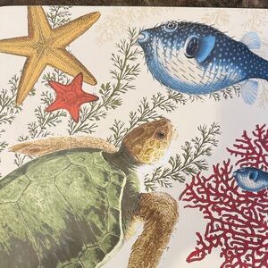 Pottery Barn Corkboard with Label